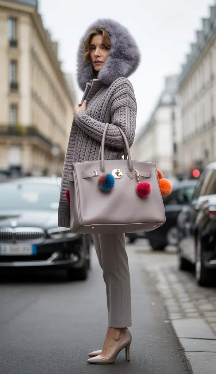 November 2025 Trending Outfits Ideas Grey Luxe with Playful Touches