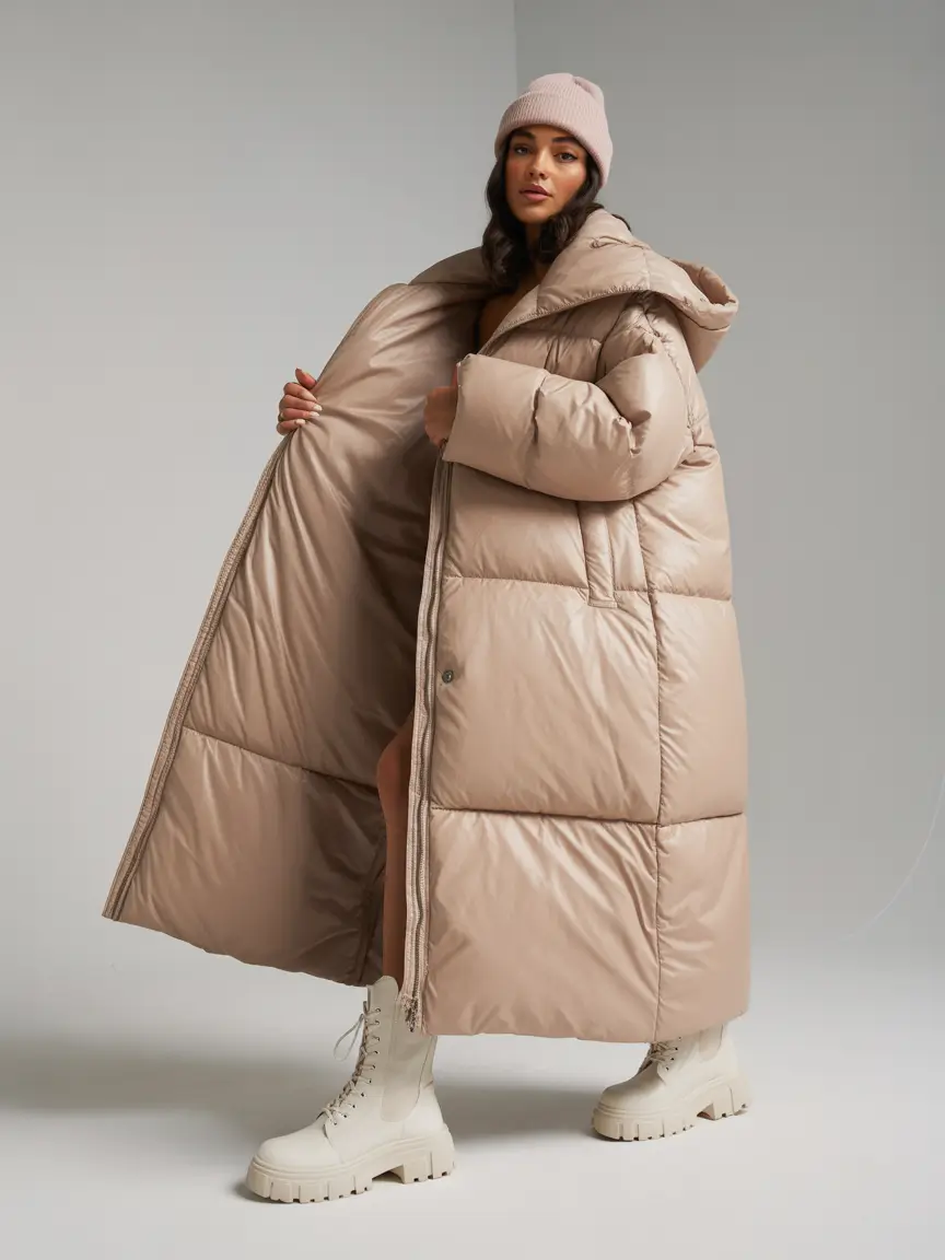 Outfits Aesthetic Winter 2025 2026 Oversized Nude Comfort