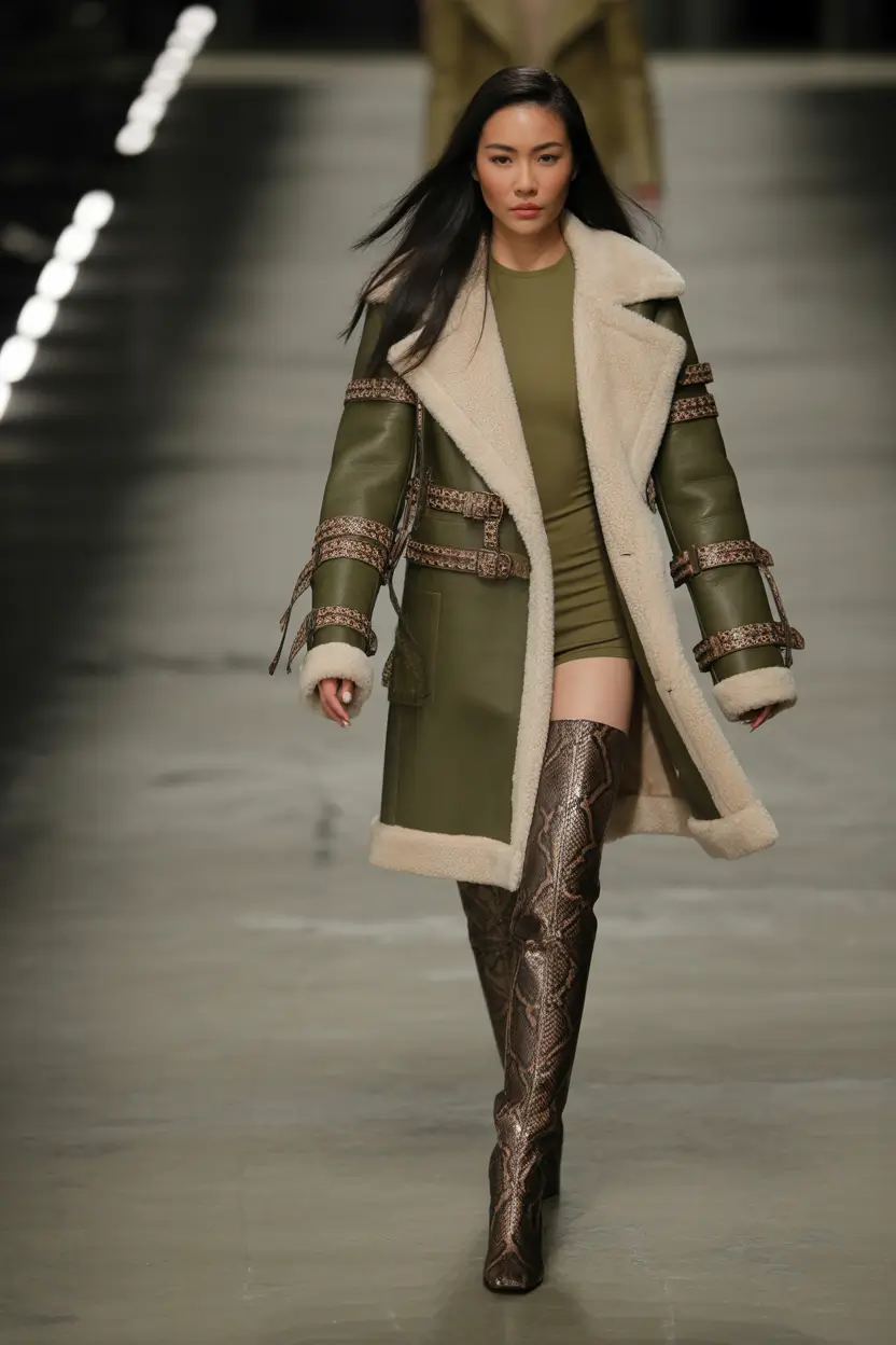 Outfits Aesthetic Winter 2025 2026 Runway-Ready Edge