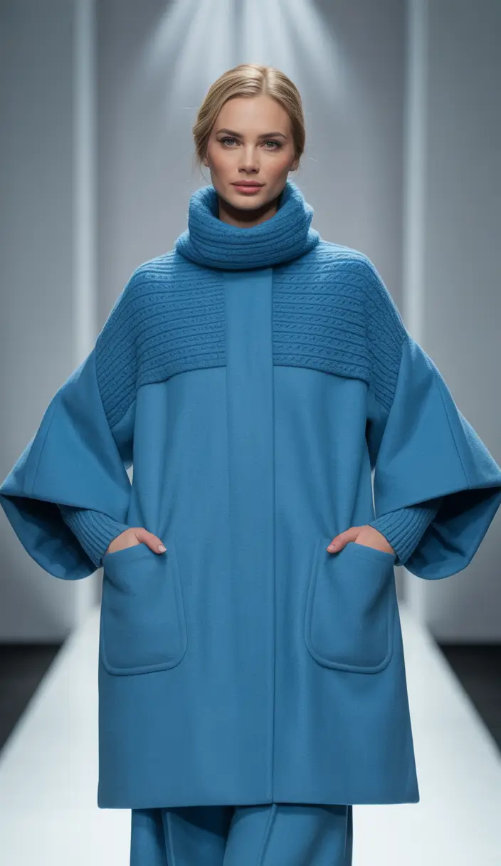 Outfits Aesthetic Winter 2025 2026 Blue Serenity