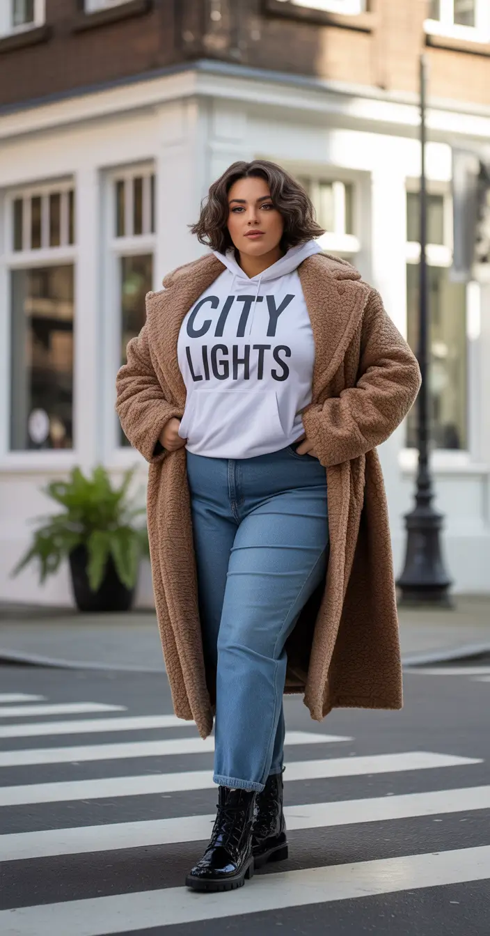 Stylish Plus Size Outfits Winter 2025–2026 City Stroll Energy