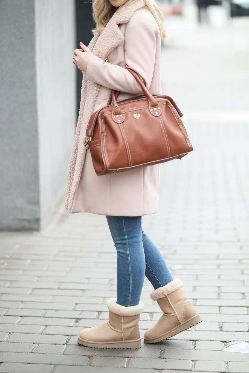 Trendy Uggs Outfit for Winter 2025-2026 Polished Neutrals for Everyday Elegance