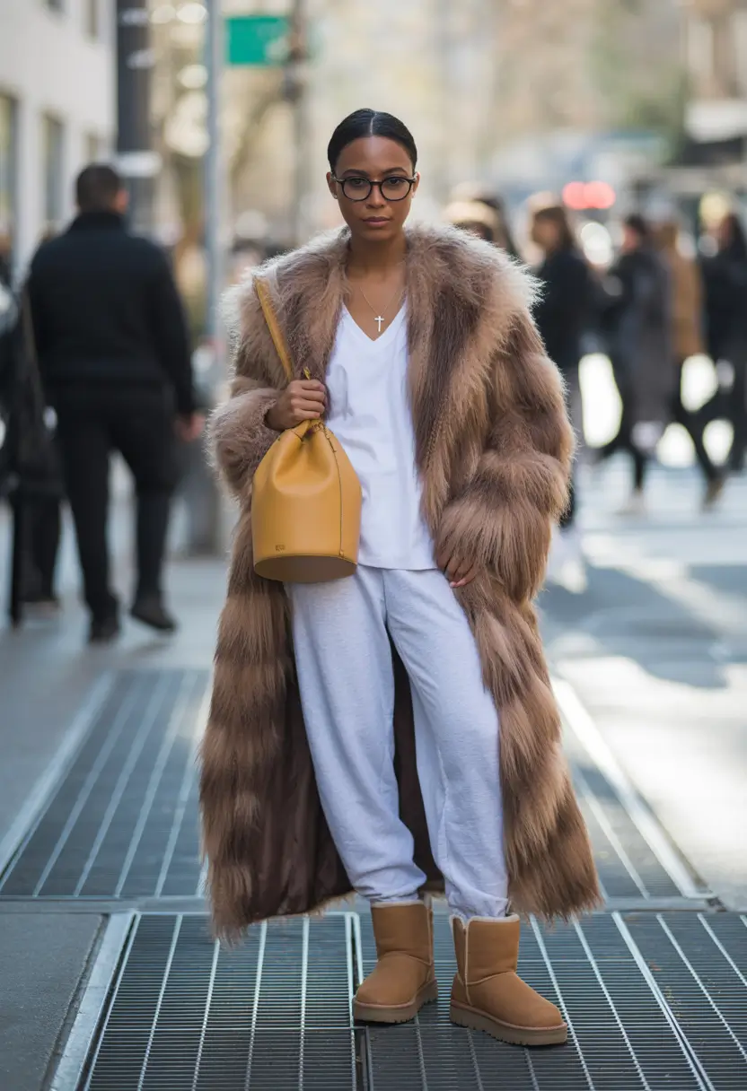 Trendy Black Girl Outfit Ideas Winter 2025 2026 Ugg Comfort Luxe