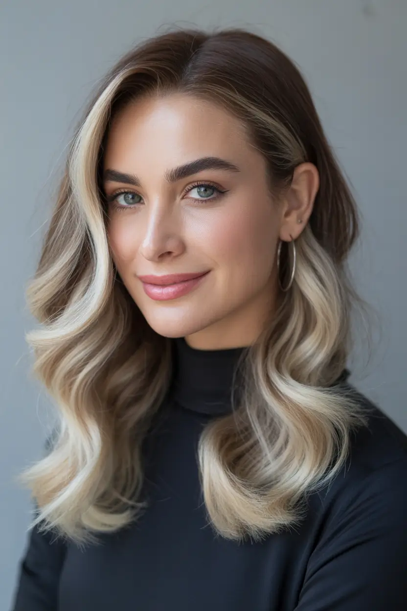 Winter 2025–2026 Hair Colors Ideas for Brunette Balayage Caramel