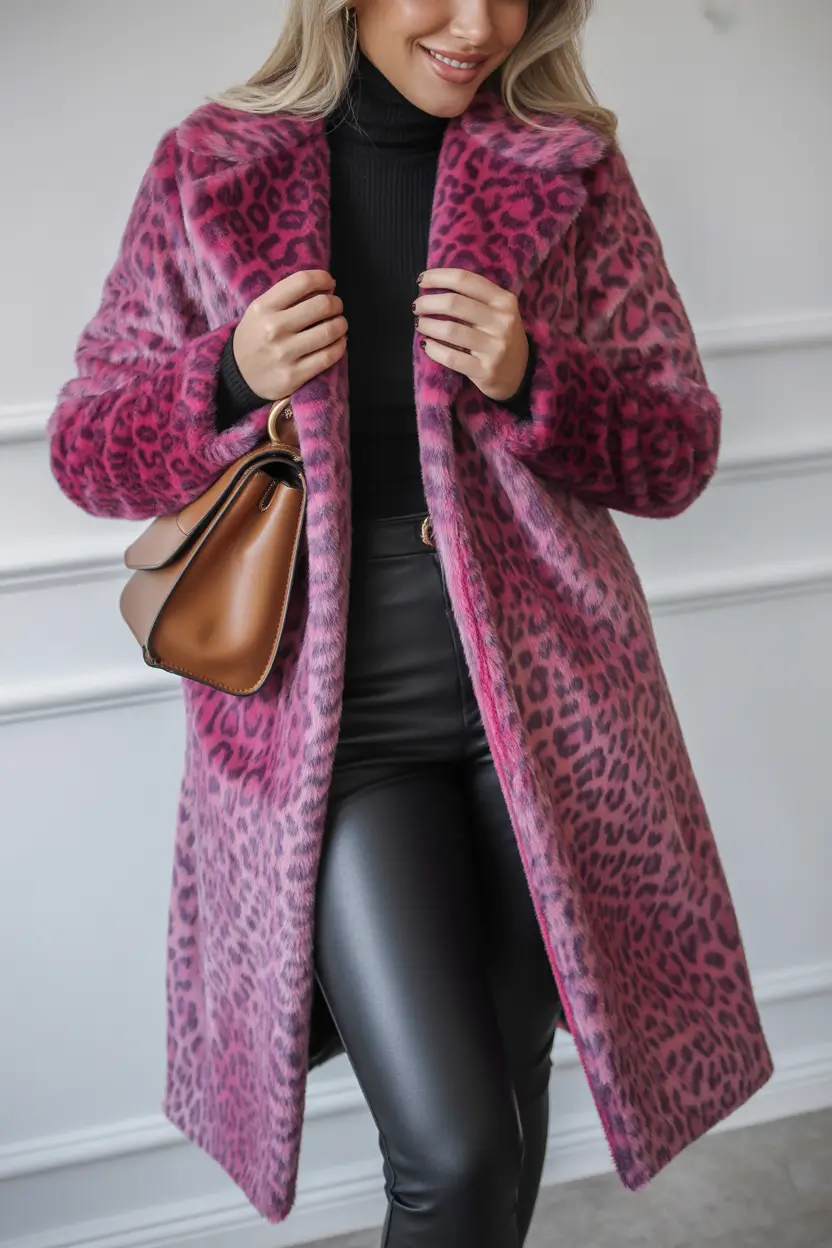 Winter 2025 2026 Outfits Inspiration for Women Fierce in Fuchsia