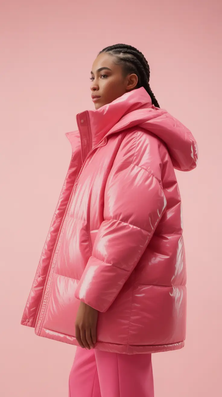 Winter 2025 2026 Outfits Inspiration for Women Bold Pink Statement