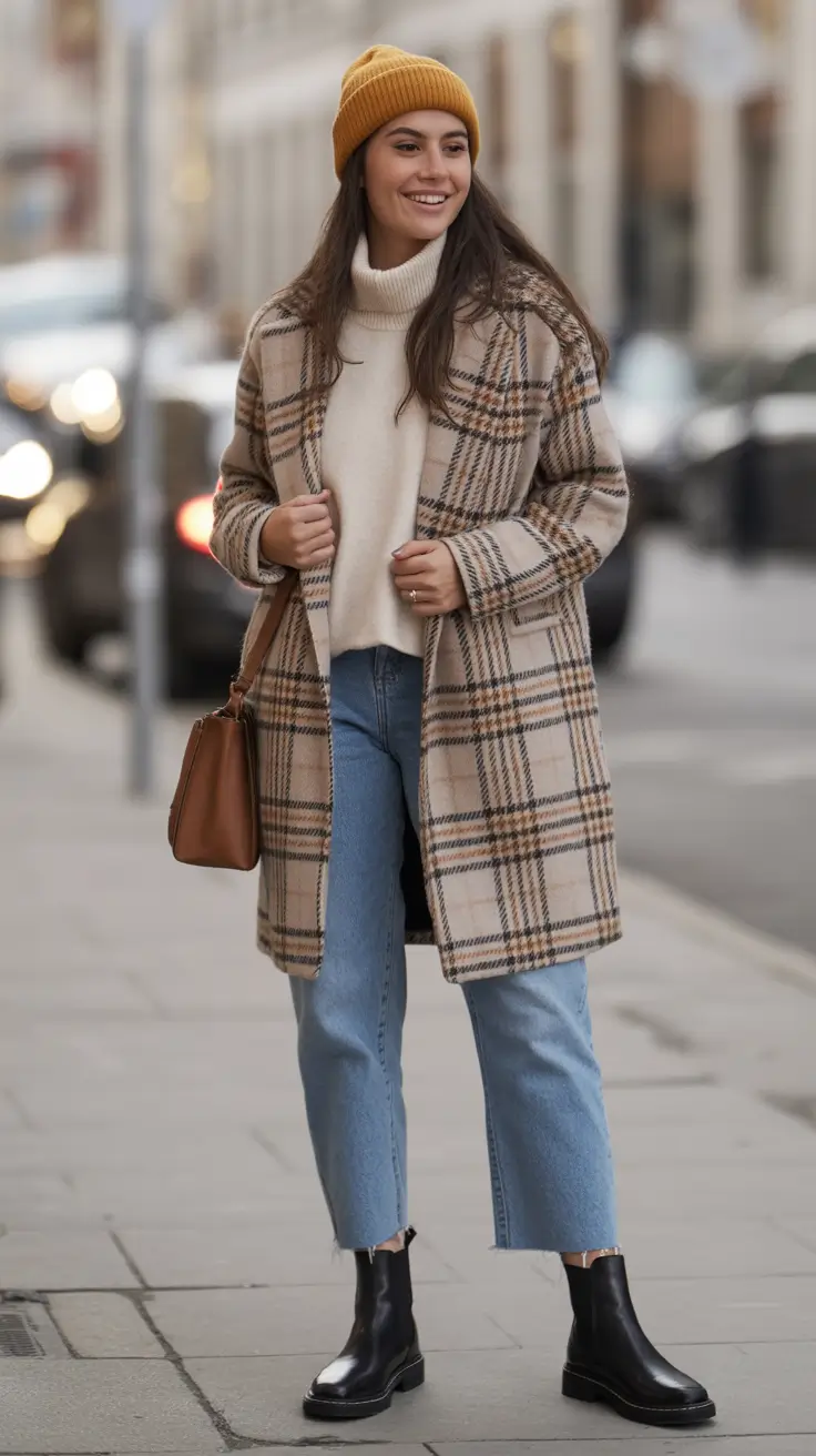 Winter 2025 2026 Outfits Inspiration for Women Casual Plaid Confidence