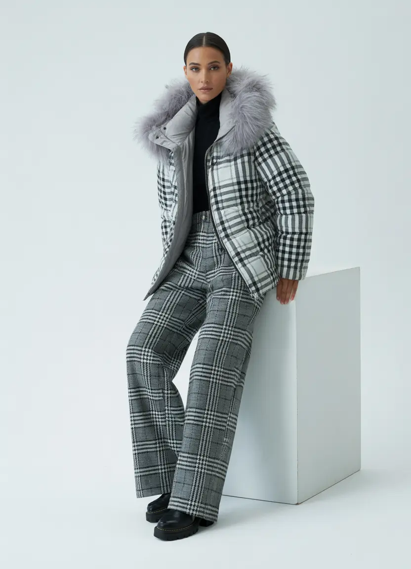 Winter Fashion Outfits Ideas 2025 – 2026 Plaid Power