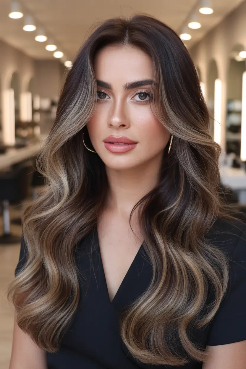 Balayage Hair Color for Winter 2025–2026 Mocha Perfection