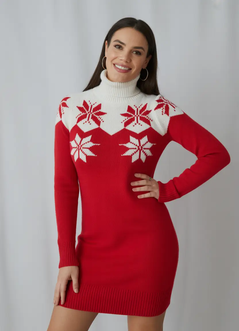 Best Christmas Outfit 2025 Snowflake Charm