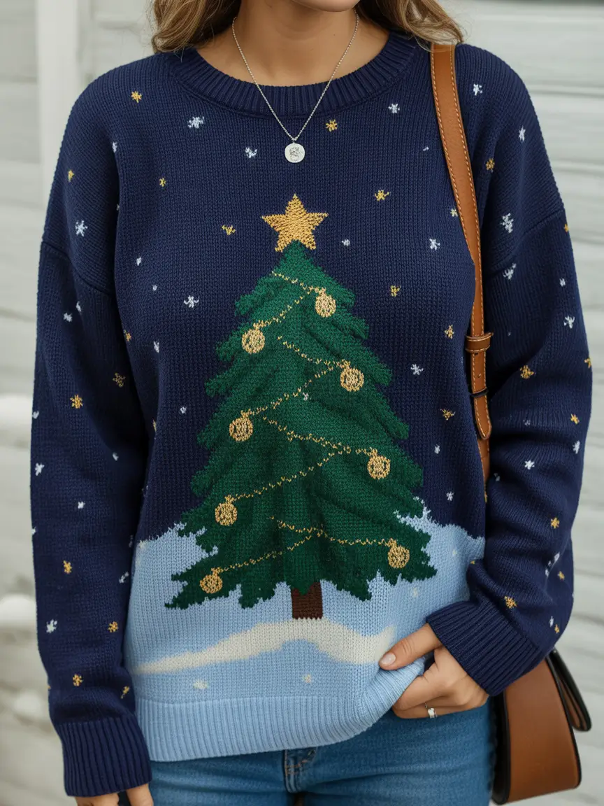 Best Christmas Outfit 2025 Winter Night Magic