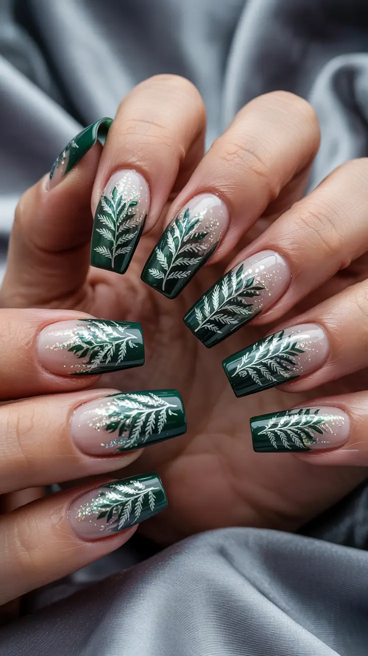 Best Classy Nail Colors Winter 2025–2026 Evergreen Elegance