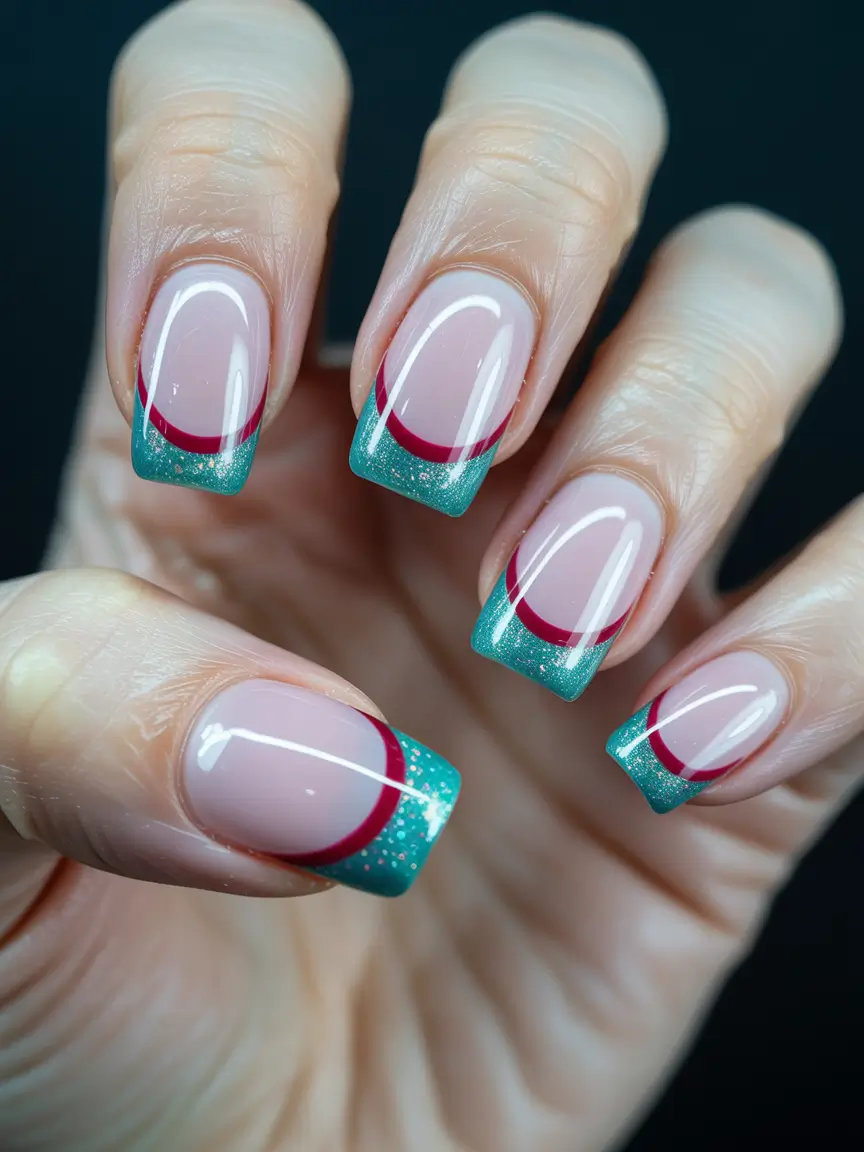 Best French Nails Design Winter 2025–2026 Festive Edge