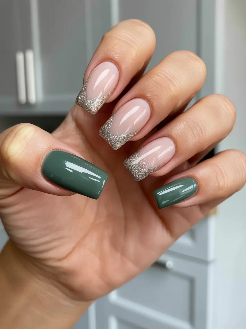 Best French Nails Design Winter 2025–2026 Olive Glam