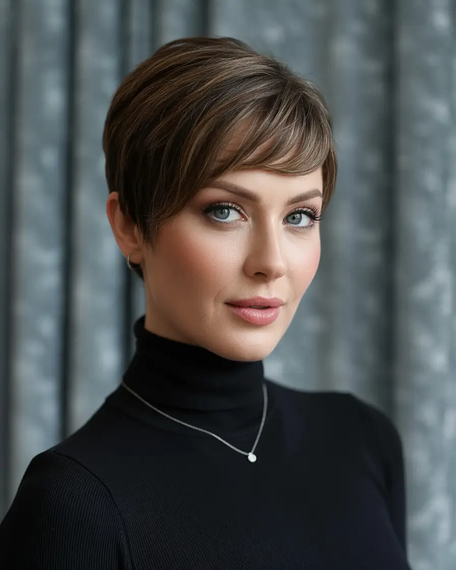 Chic Pixie Haircuts Winter 2025–2026 Inspiration Classic Polished Pixie