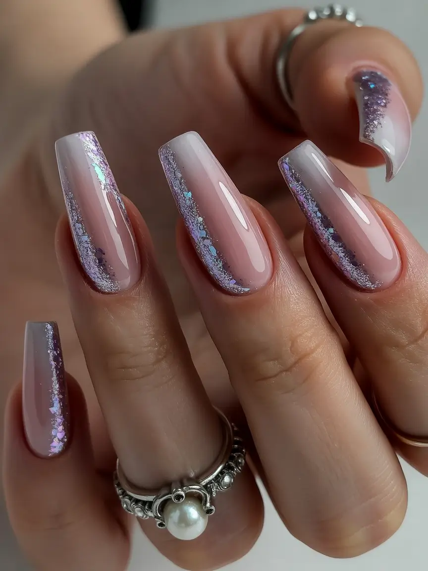 christmas-nails-acrylic-purple-iridescent