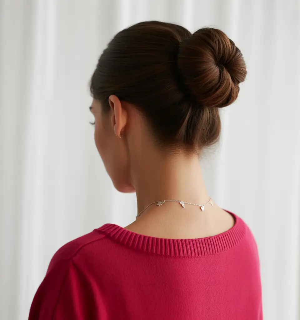 Cute Hairstyles for Winter 2025 2026 Classic Tight Bun