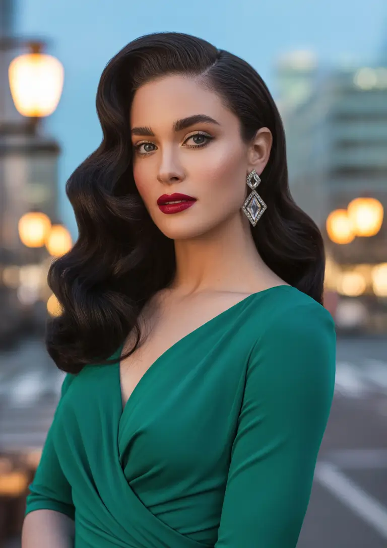 Formal Hairstyles Winter 2025–2026 Old Hollywood Waves Revival