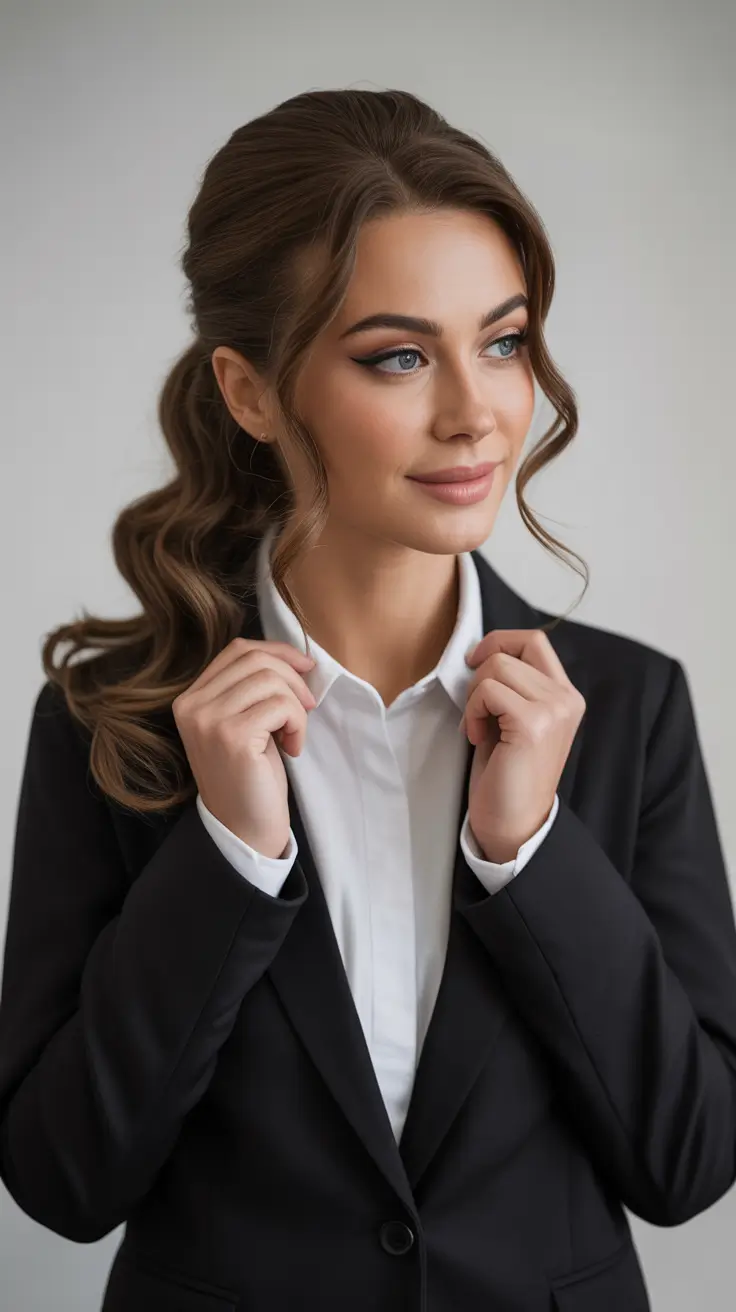 Formal Hairstyles Winter 2025–2026 Soft Corporate Glam Curls