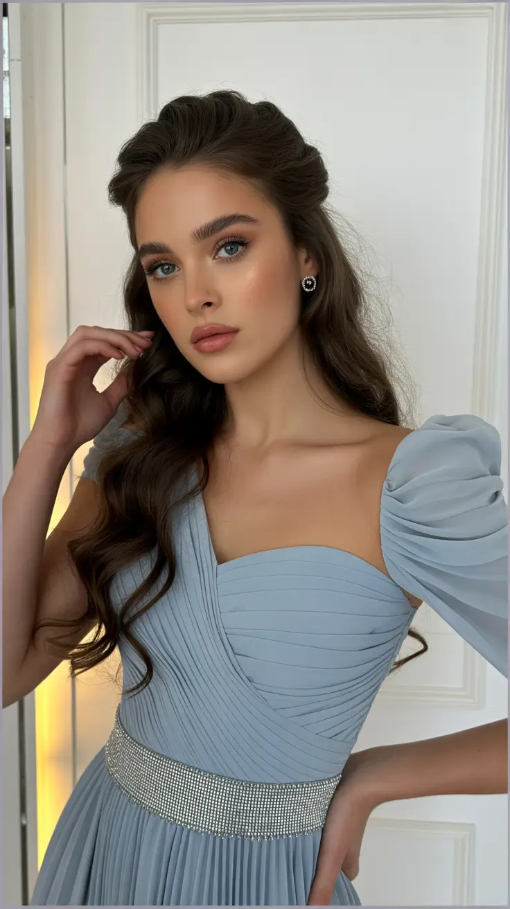 Formal Hairstyles Winter 2025–2026 Soft Romantic Half-Up Flow