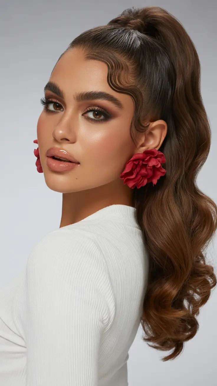 Formal Hairstyles Winter 2025–2026 High Glam Waves with Edge