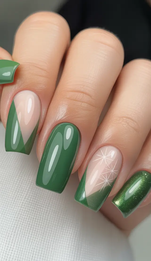 Green Nail Trends for Winter 2025–2026 - Olive Angles