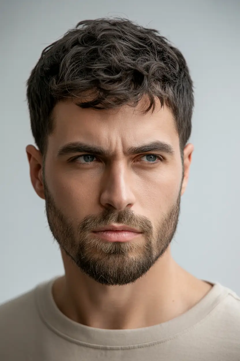 Haircuts Winter 2025–2026 Ideas for Men Textured Fringe