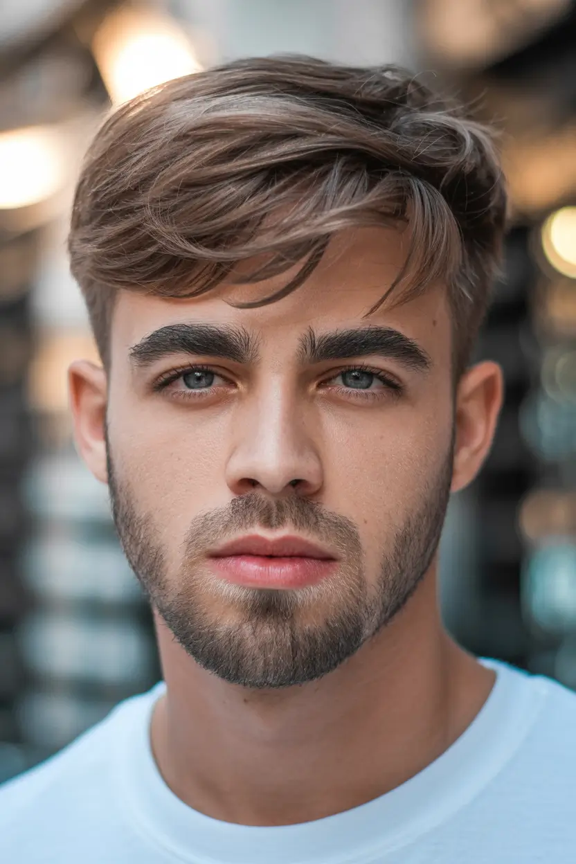 Haircuts Winter 2025–2026 Ideas for Men Layered Fringe