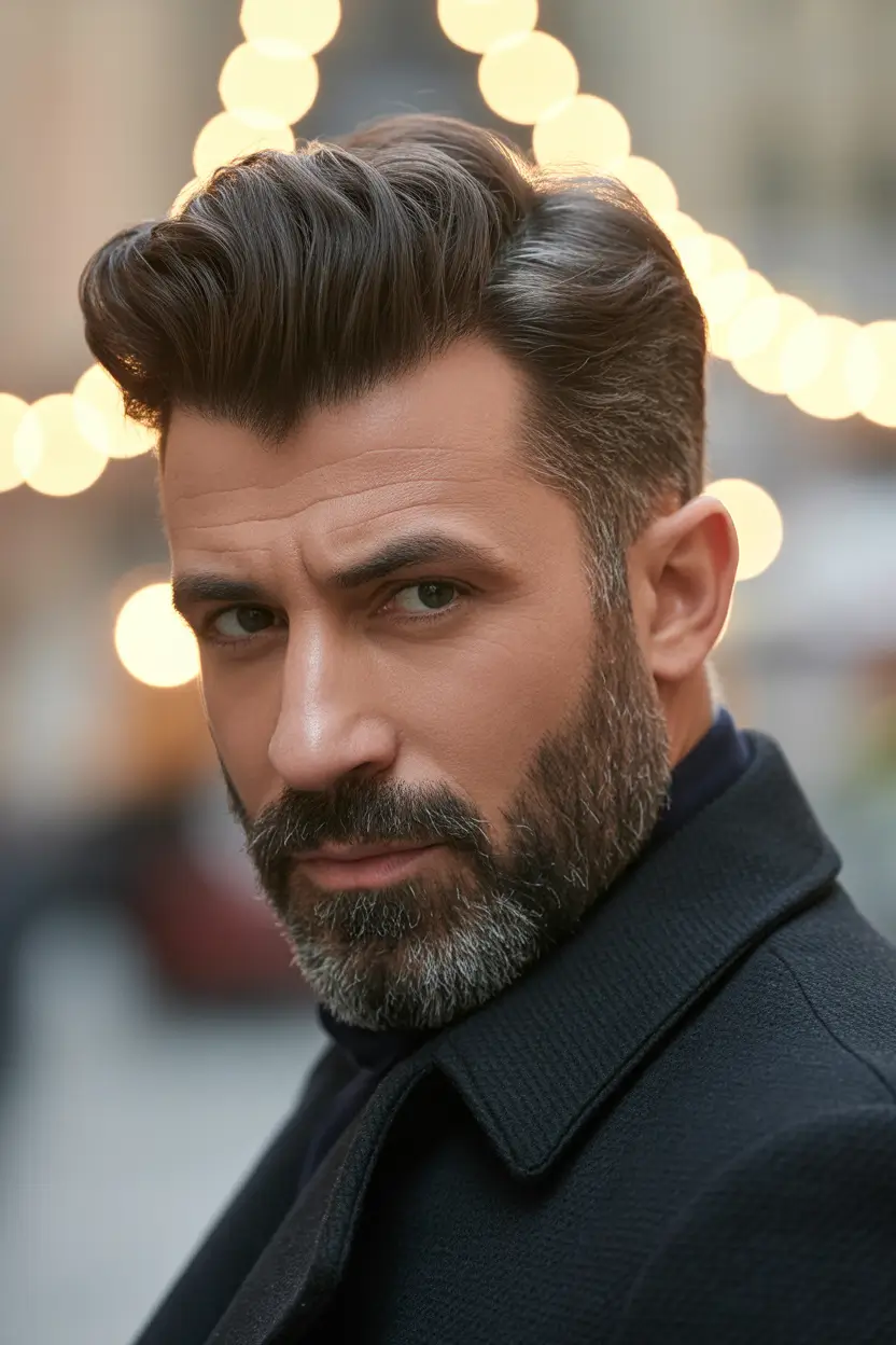 Haircuts Winter 2025–2026 Ideas for Men Pompadour