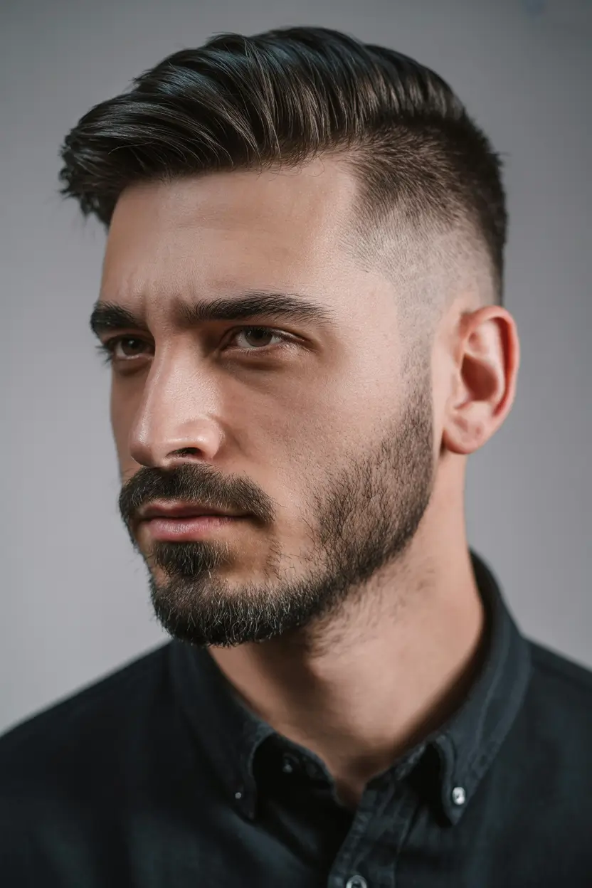 Haircuts Winter 2025–2026 Ideas for Men Side Part Fade