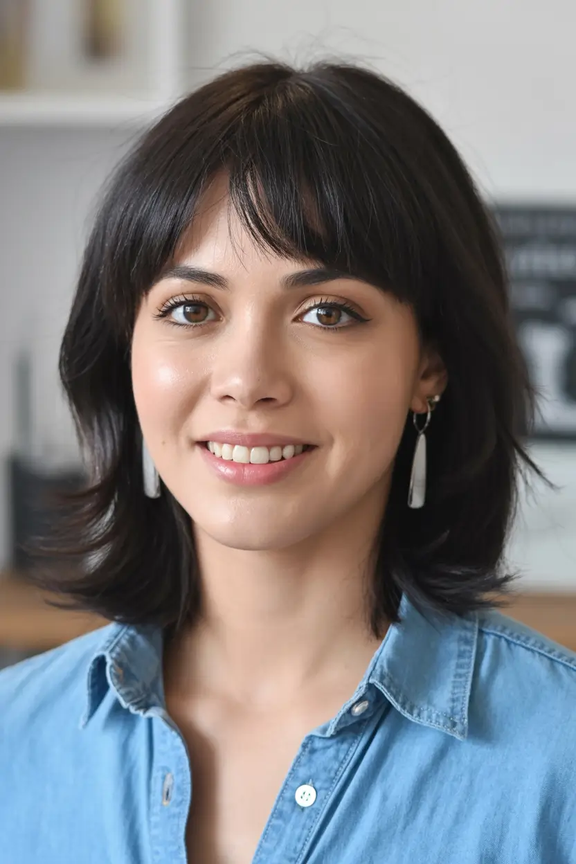 Modern Winter Haircuts Guide 2025–2026 Soft Shaggy Bob