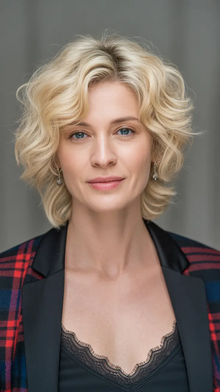 Winter 2025–2026 Haircuts and Colors for Women Over 50 Golden Waves with a Modern Edge