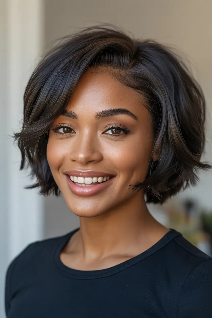 natural Textured Bob Revival