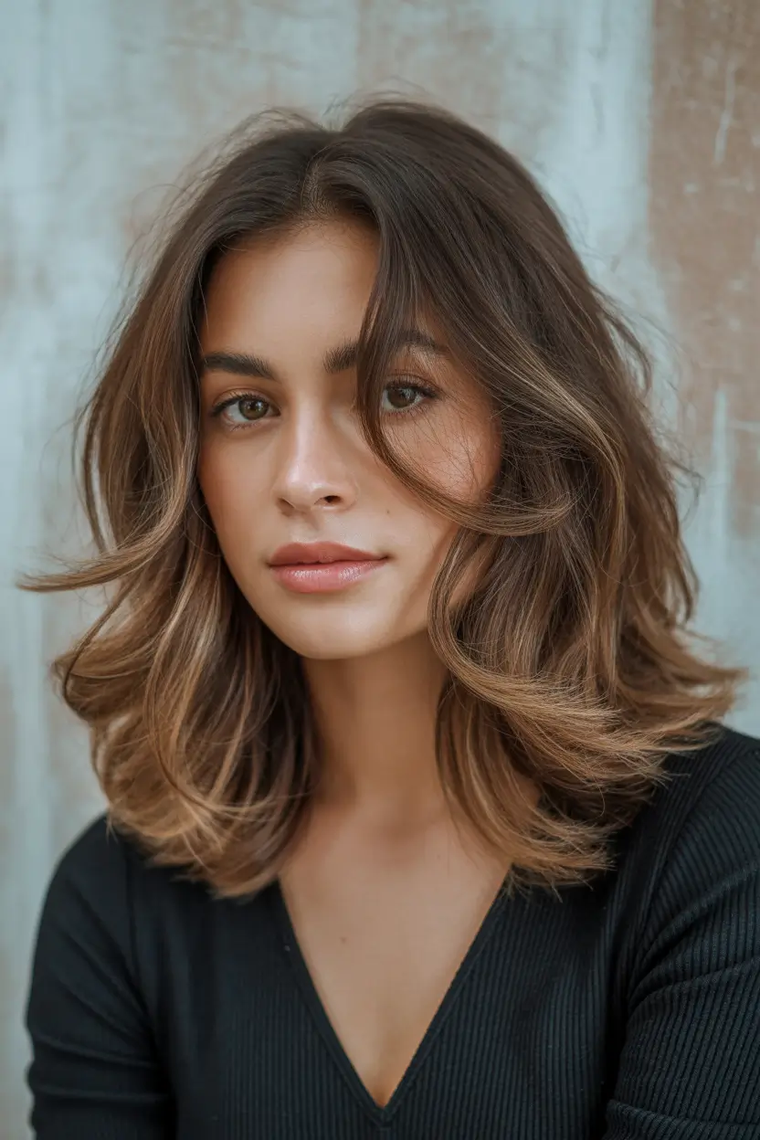 Winter 2025–2026 Medium Haircuts Elegant Medium Layers with Volume
