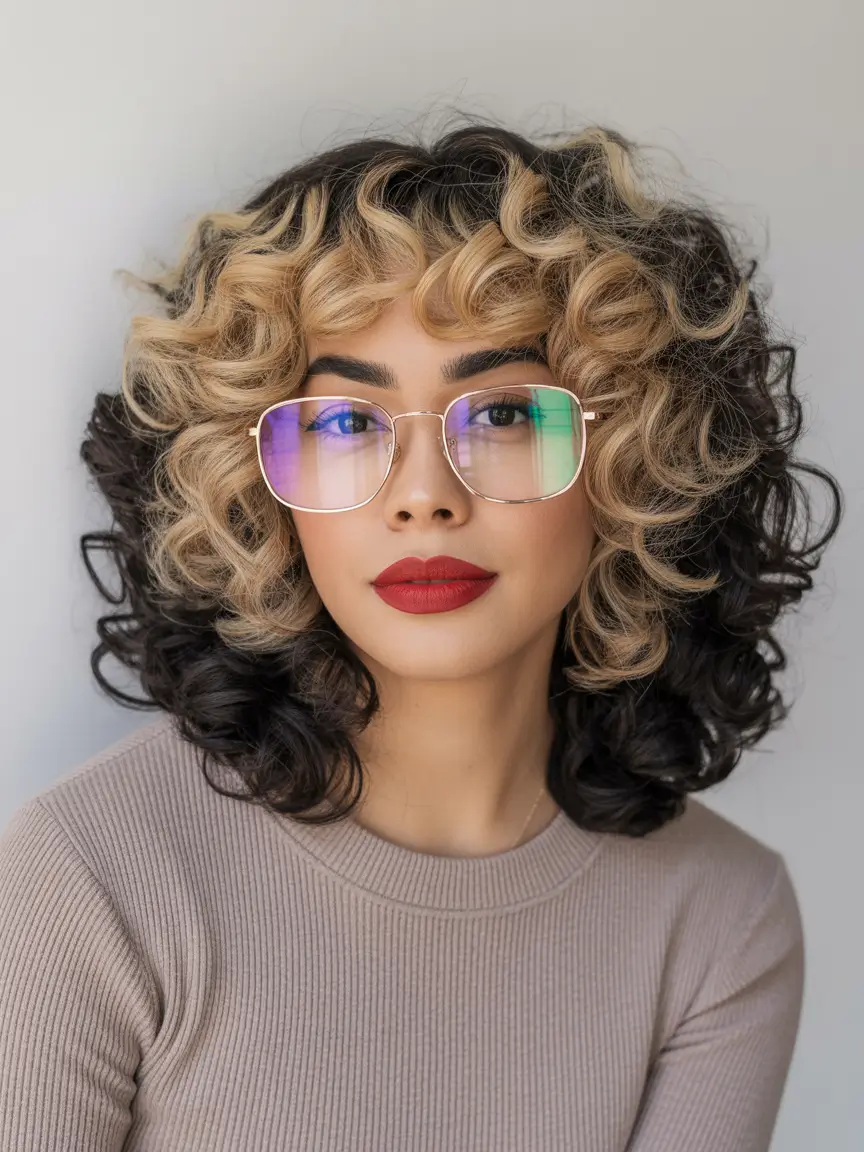 Winter 2025–2026 Medium Haircuts City Chic Side-Part Bob