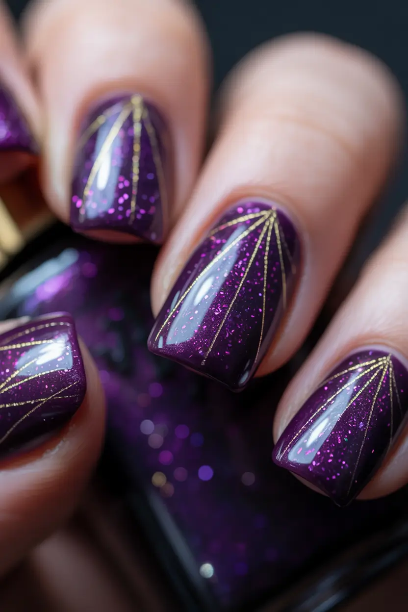 Winter-Gel-Nails-Ideas-2025-2026 Velvet-Galaxy-Glam