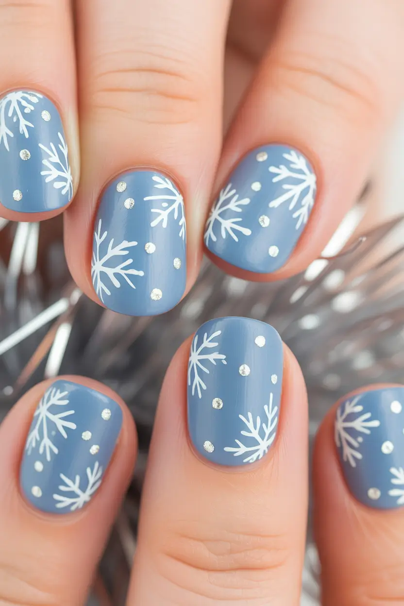 Dark Whispering Snowflakes