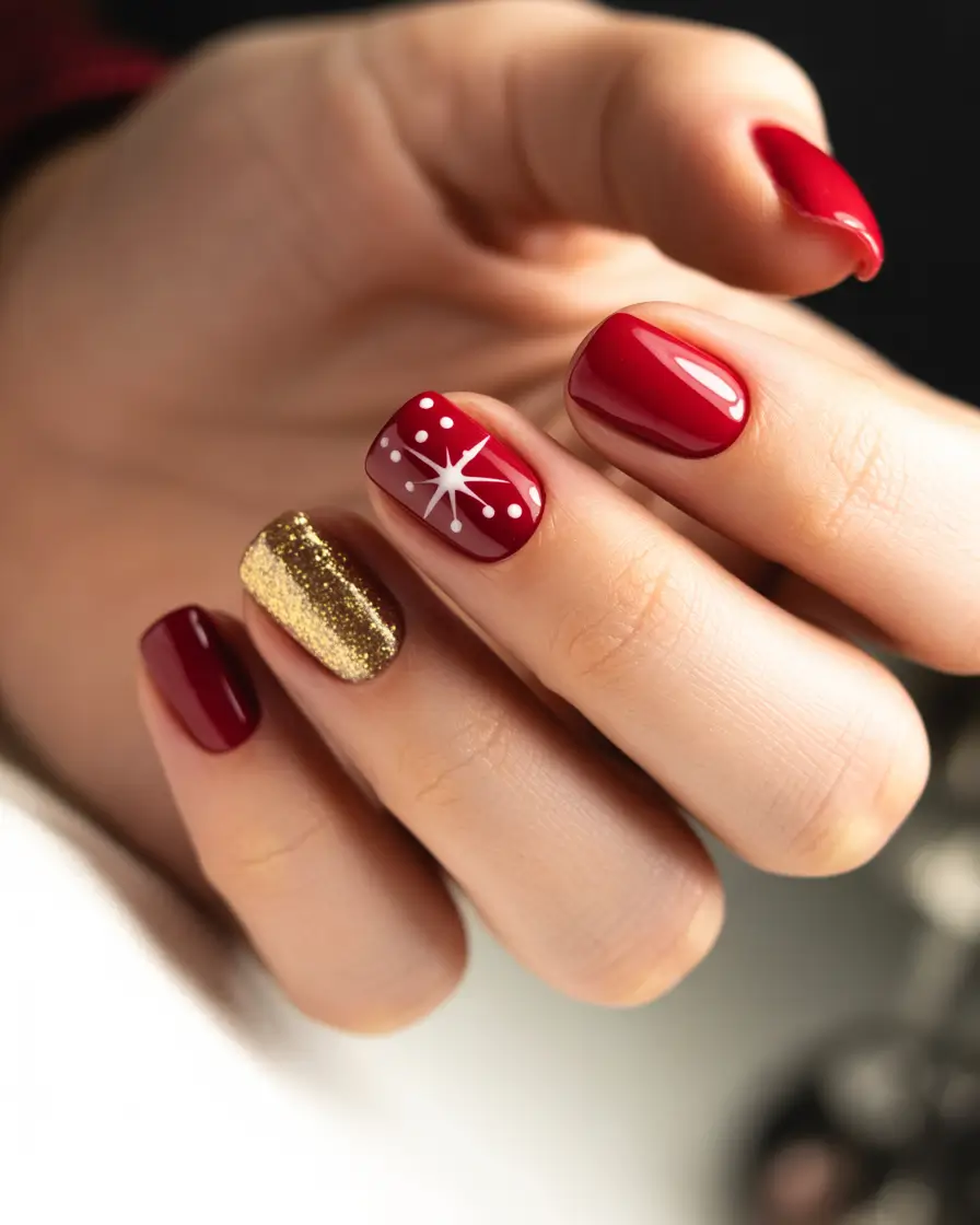 Christmas gel Golden Star Glow
