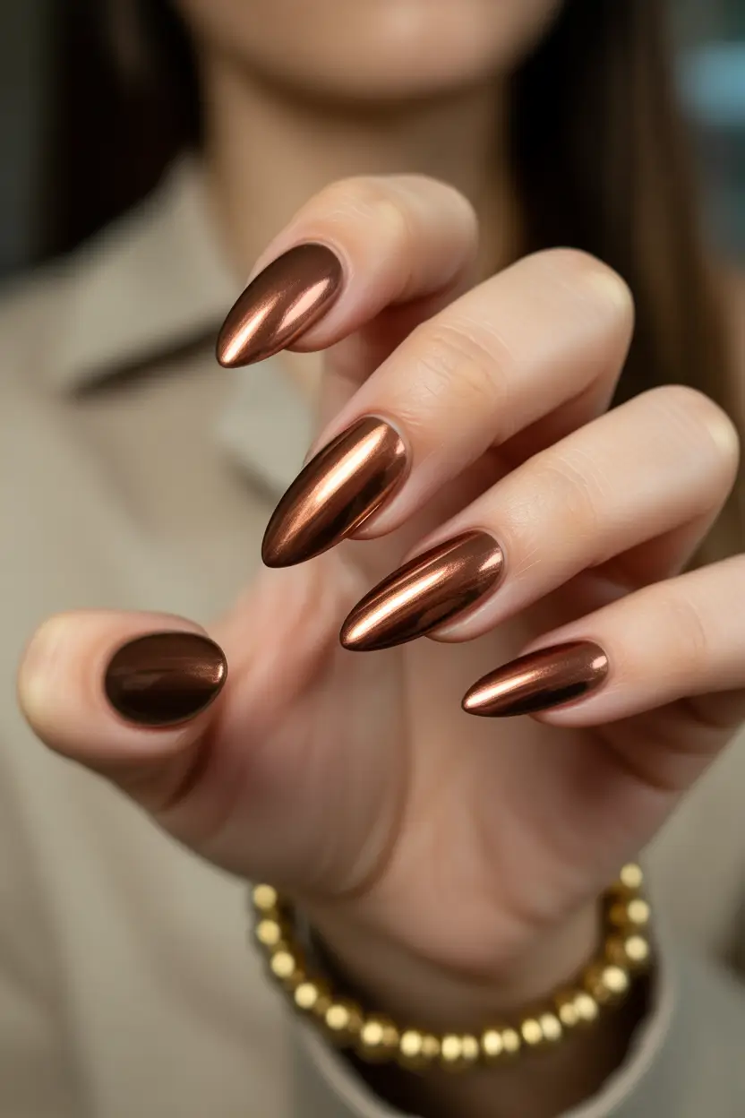 Dark Molten Bronze Chic