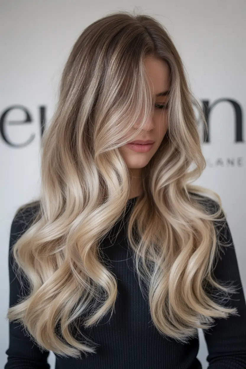 Balayage Hair Color Ideas 2026 — Vanilla Blonde