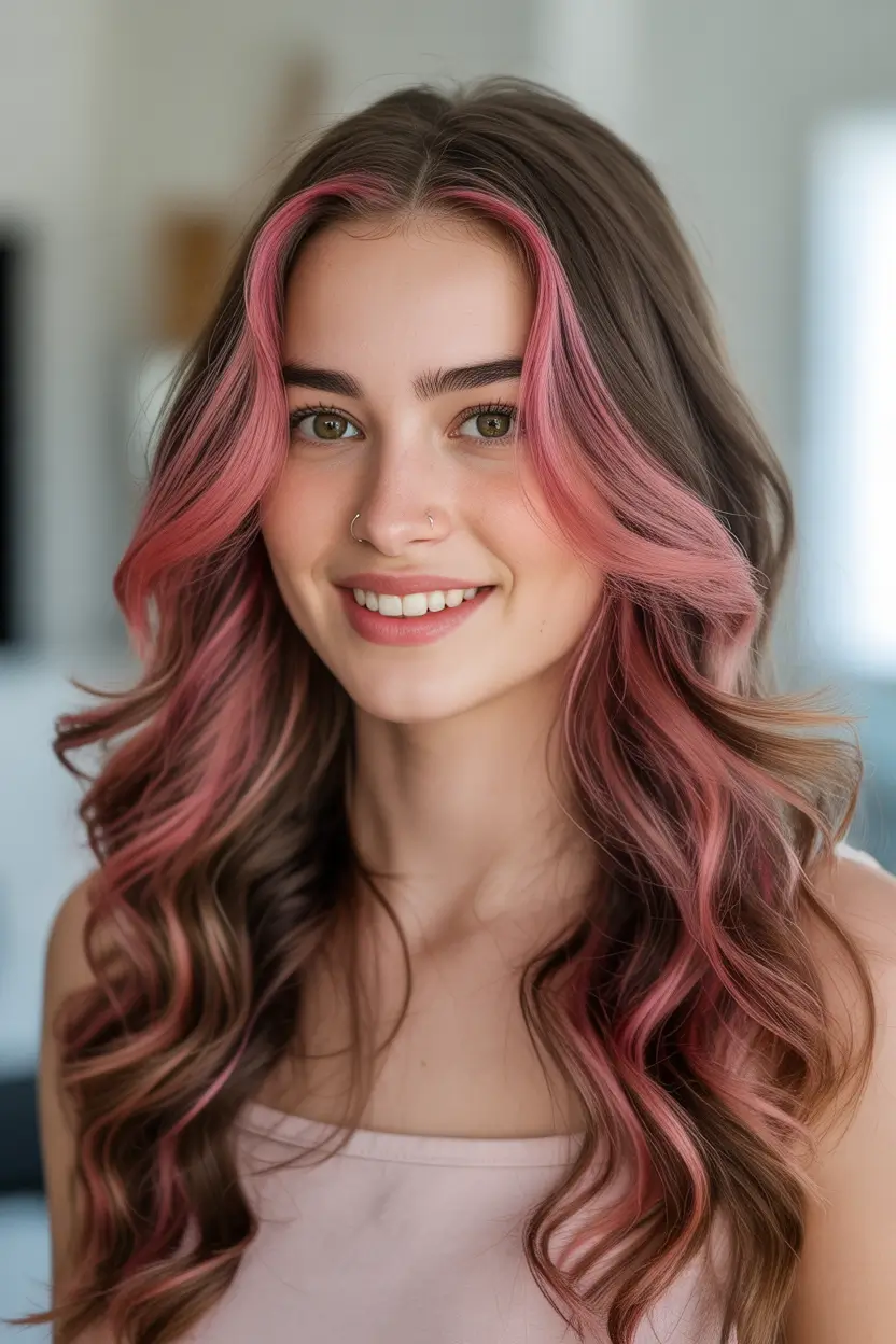 Balayage Hair Color Ideas 2026 — Rosy Face Frame