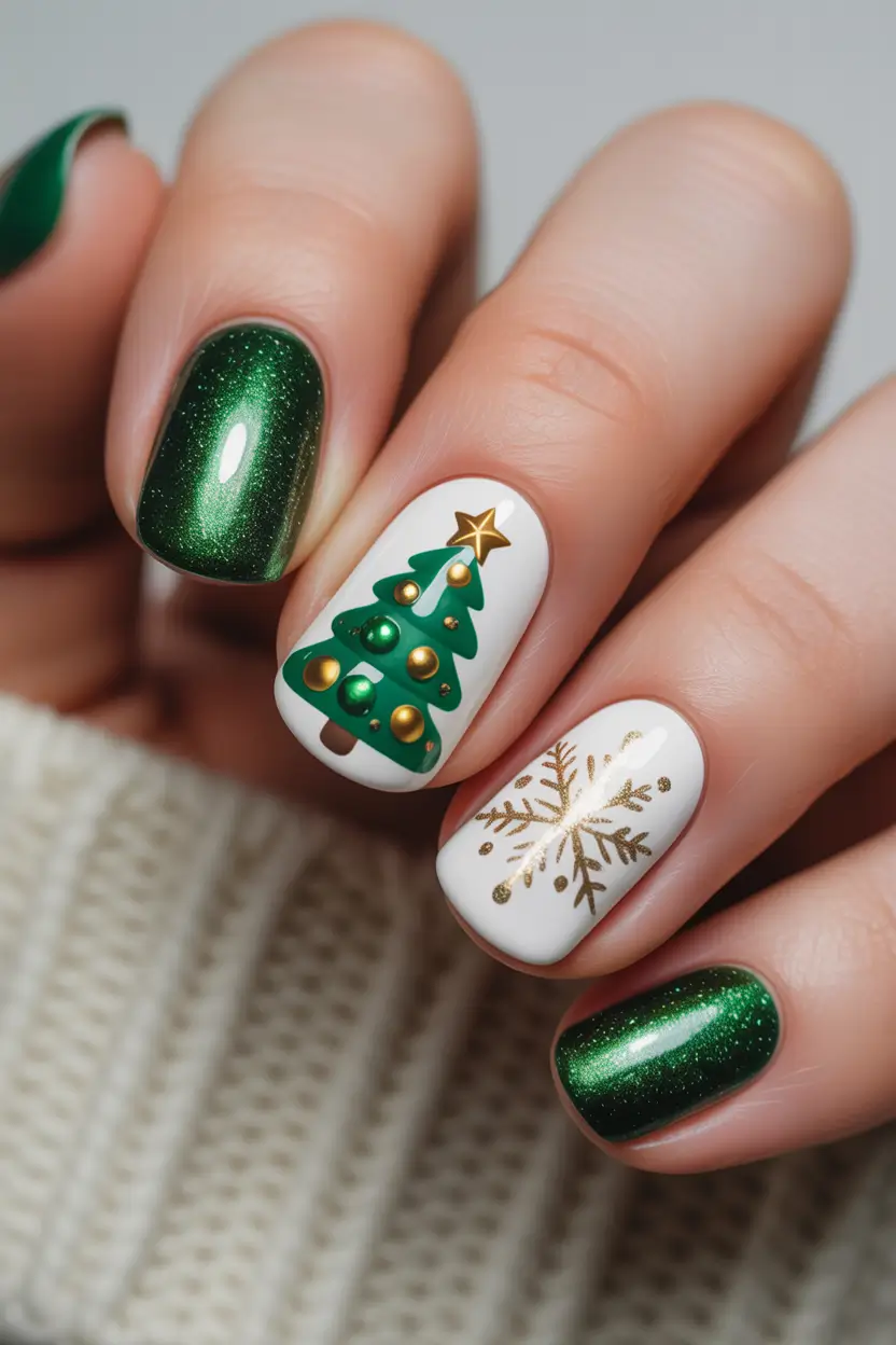Best Nail Designs for Christmas 2025 Tree of Joy