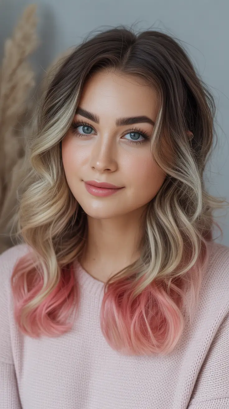 Blonde hair color trends 2026 – Warm Fall Strawberry Bronde