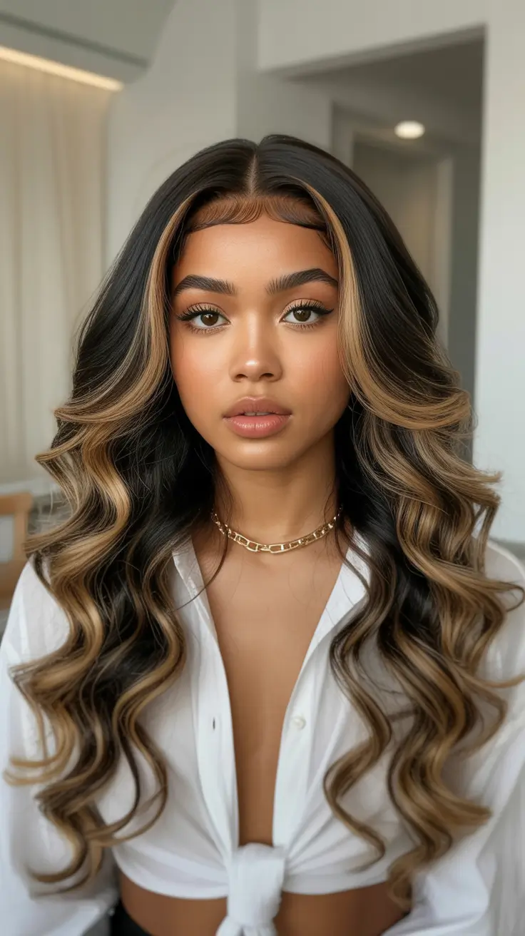 Brunette hair color trends 2026 Cool Front-Frame Ash Bronde