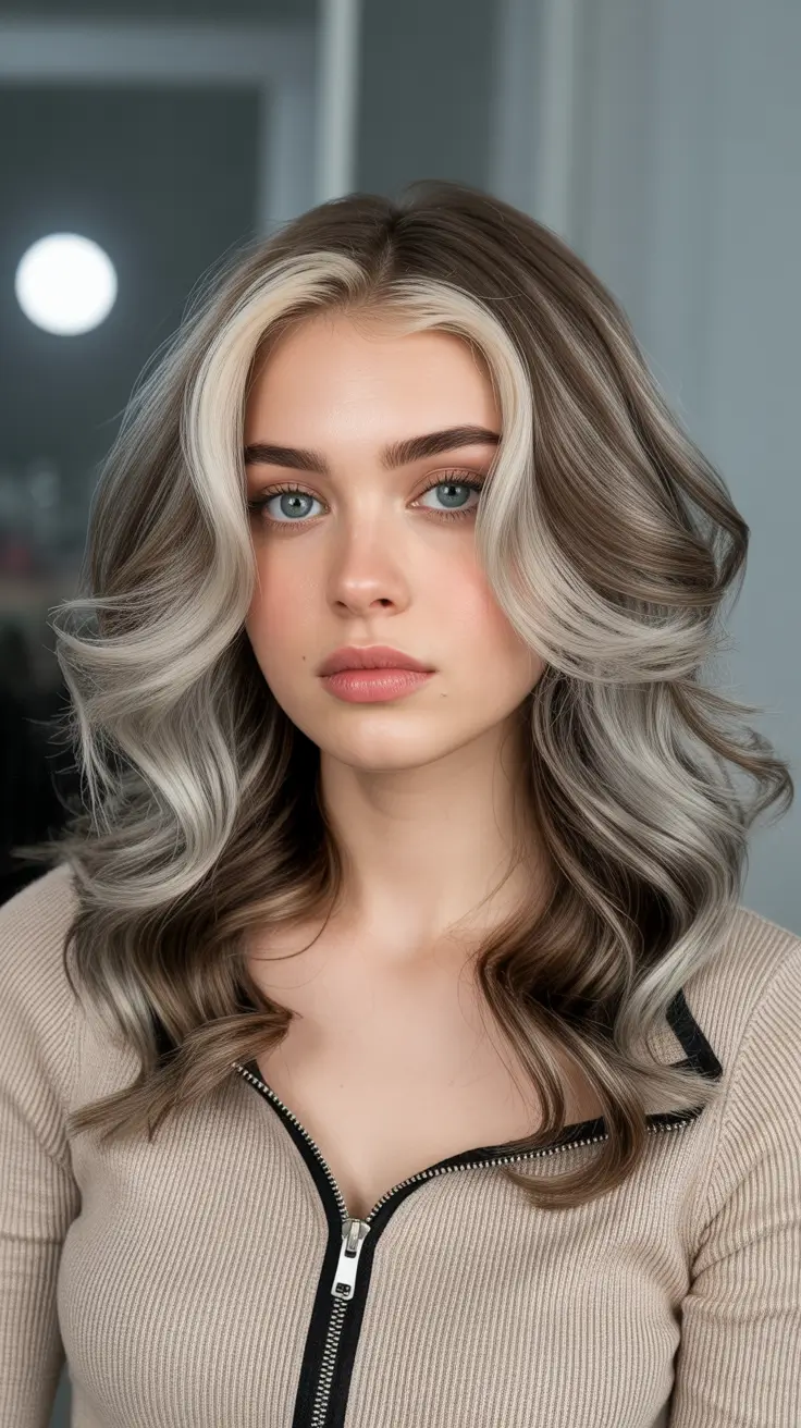 Brunette hair color trends 2026 Teddy-Bear Layers with Soft Dimension