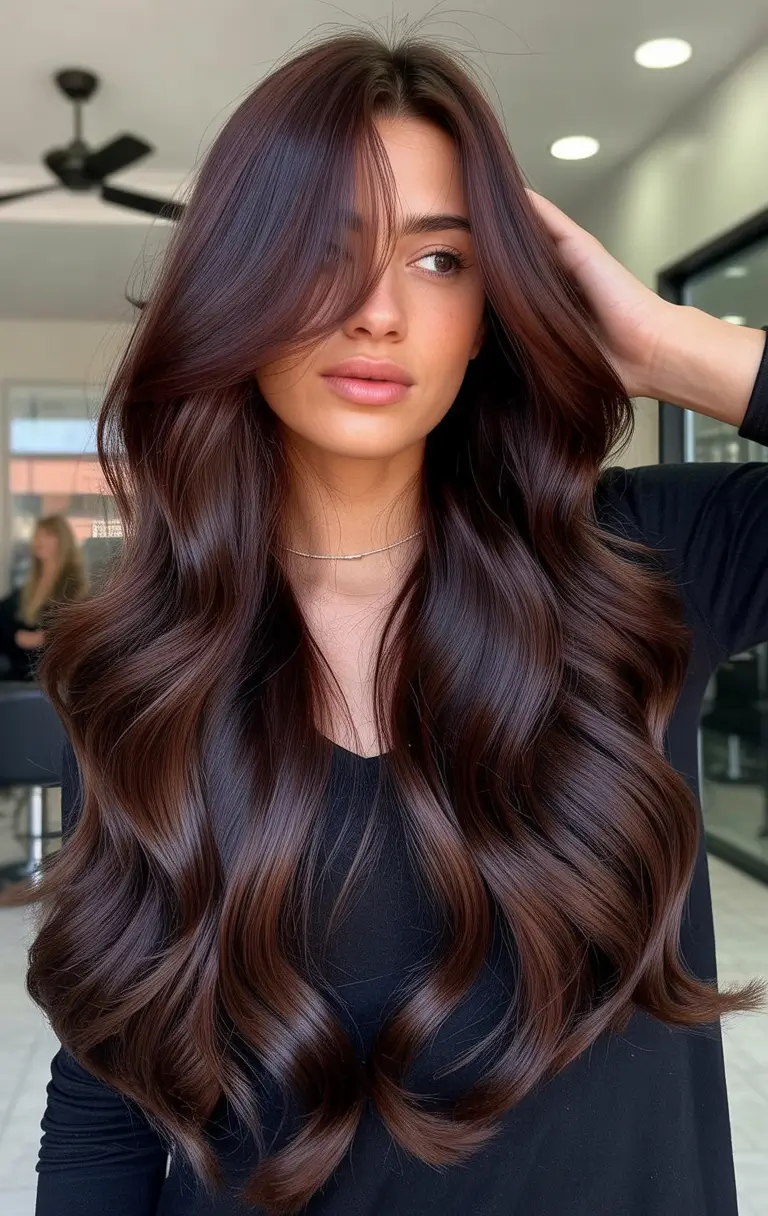 Dark brown hair color 2026 — sleek and rich Ultra-Sleek Espresso Lengths