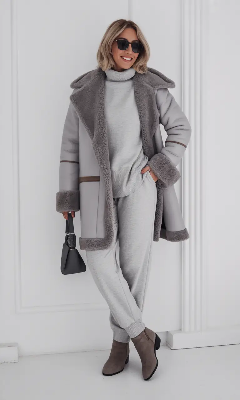 Winter Gray Luxe December 2025 Trending Outfits Ideas
