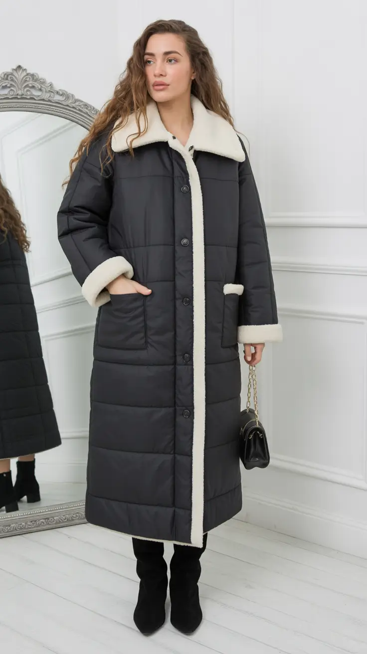 Winter Shearling Sophistication December 2025 Trending Outfits Ideas