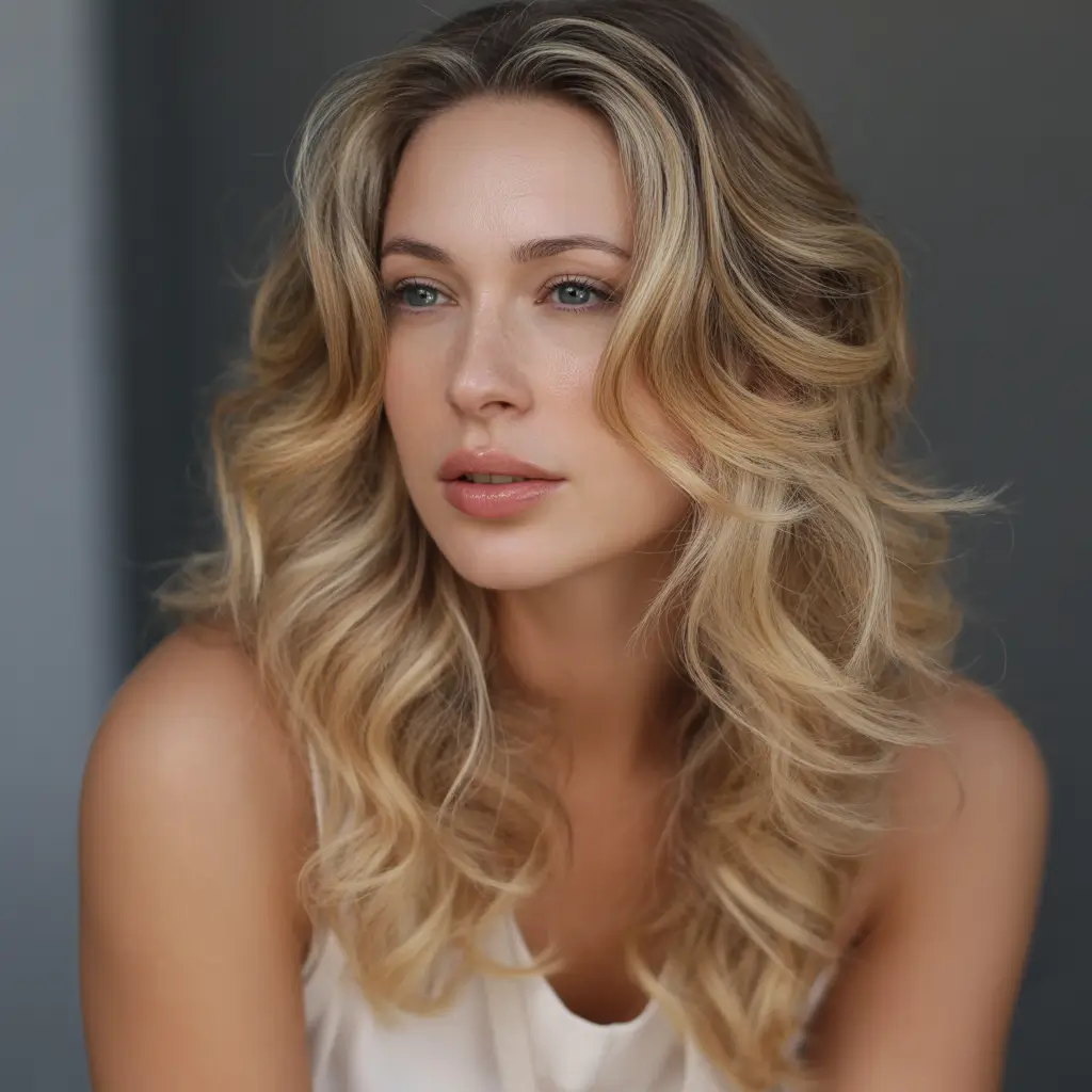 Hair color ideas to look younger 2026 - Golden Vanilla