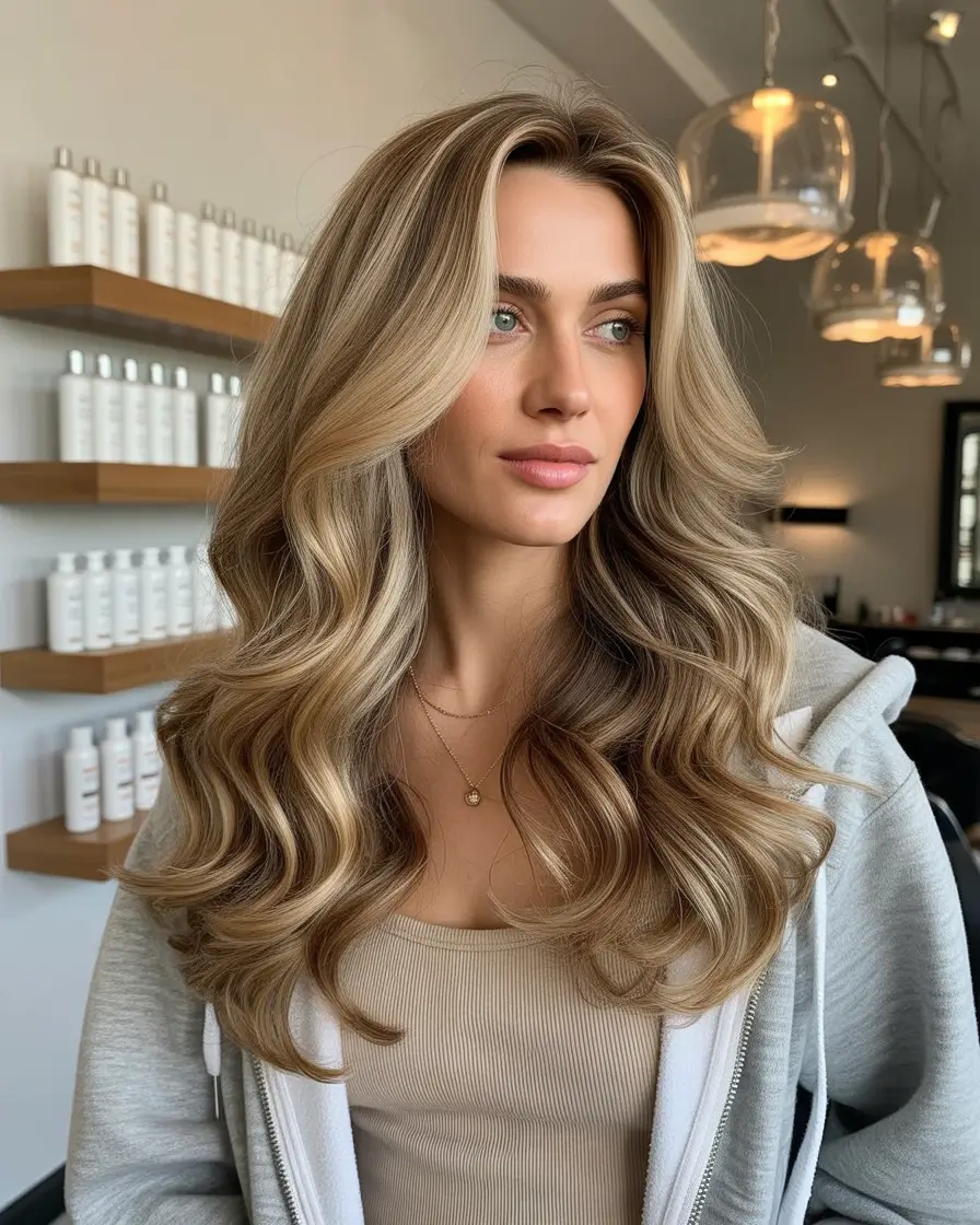 Hair color ideas to look younger 2026 - Creamy Beige Blonde